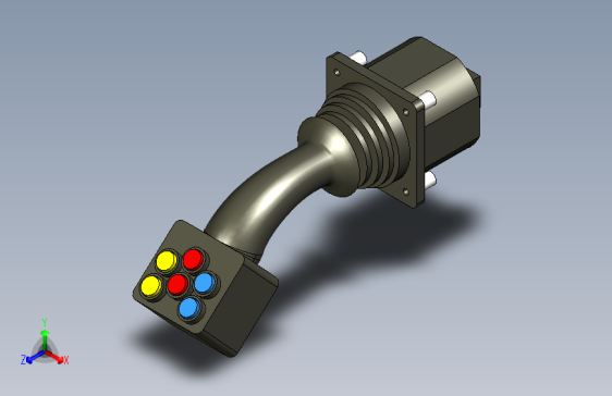 旋转操控装置-Autodesk Inventor-