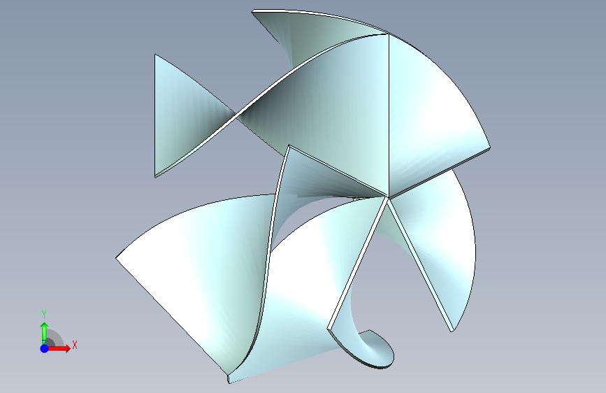 旋转速度快的Propeler-STEPIGES- 正面视图