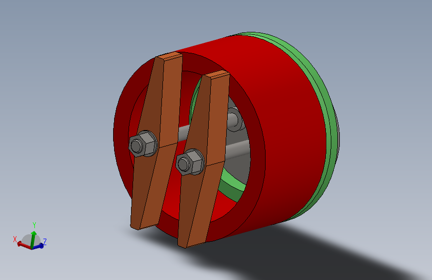 压力容器的3D模型的舱口设计-STEPIGES-SW