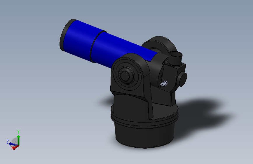 用于3D打印的Meade EXT 70附件模型--SW