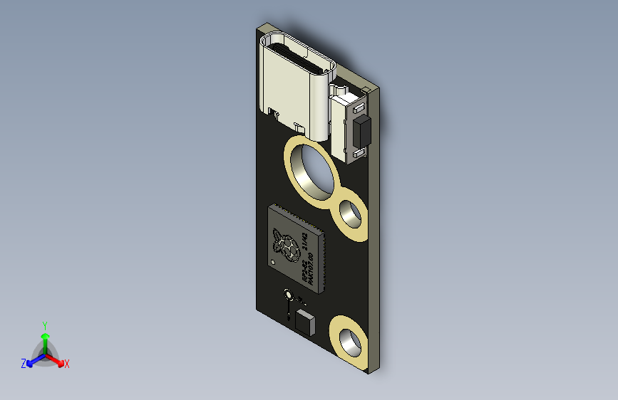 用于补偿惯性抖动的3D打印机加速度计BigTreeTech S2DW-STEPIGES-