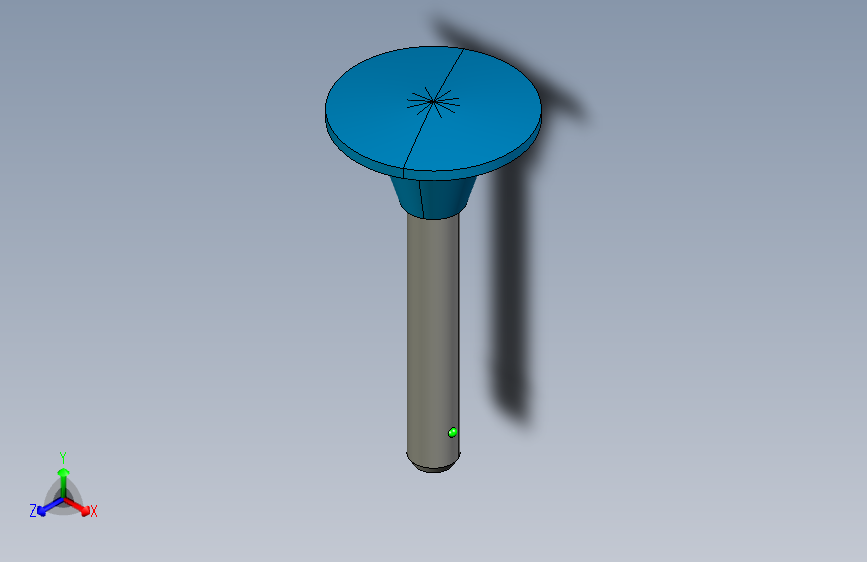 用于修改头部尺寸的螺纹销-CATIA-STEPIGES