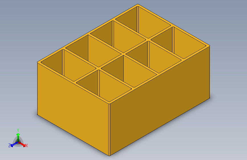 有更多隔间的替代货仓箱--3D Manufacturing Format