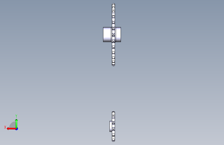 有效利用水的多用途地板清洁系统-CATIA- 背面视图