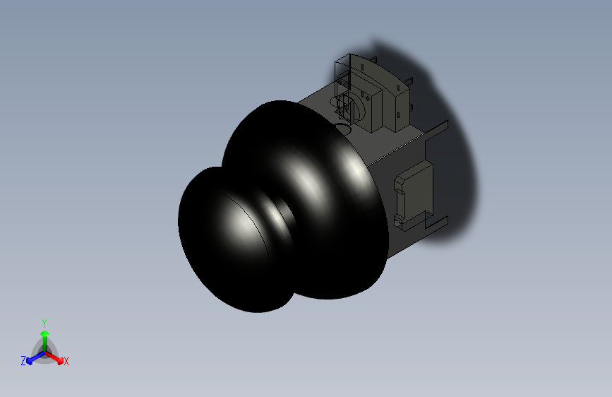 原始尺寸的模拟摇杆-STEPIGES-FreeCAD