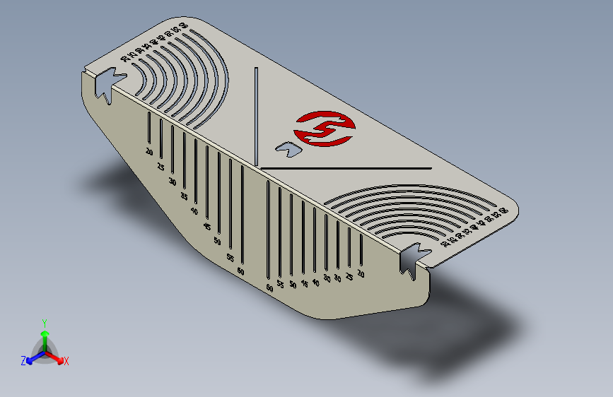 圆角方管框架用的模具-Autodesk Inventor-