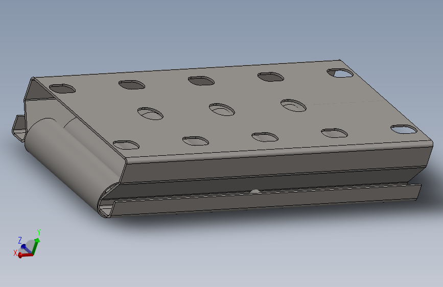 直径为14.75mm的滚轮轨道轮Solidworks 2021 Step203-SW-STEPIGES
