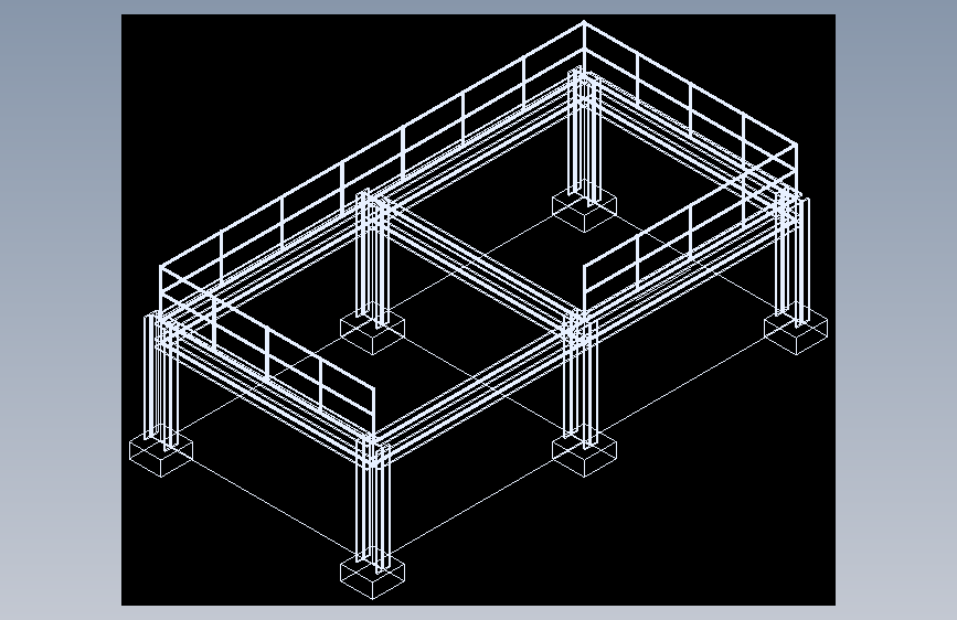 重型工业平台-AutoCAD-