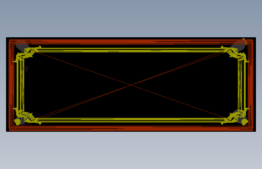 装饰艺术风格的MEHMET AKTAR咖啡桌-AutoCAD-Cinema 4D