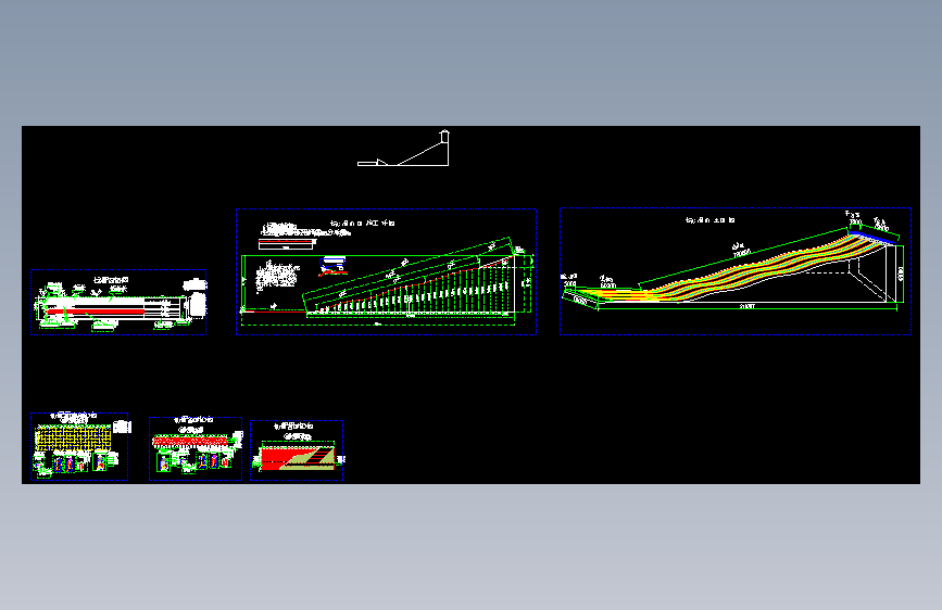 景区七彩滑道施工图MF388