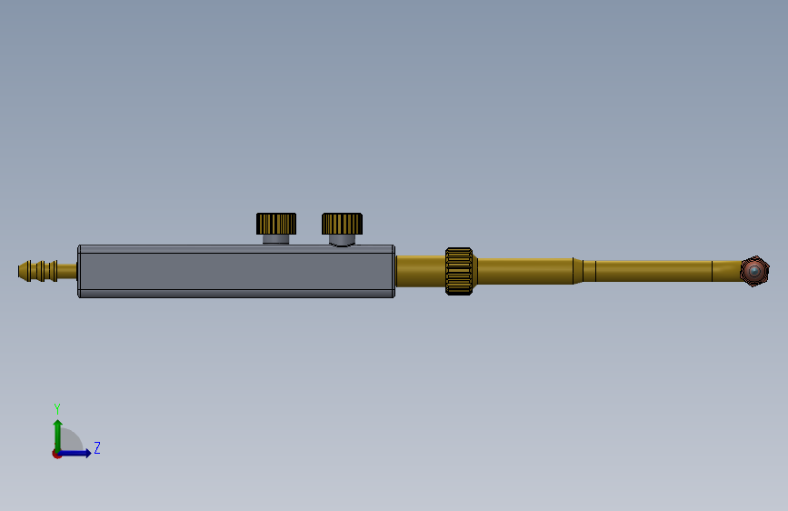 电焊枪12welding-torch-6 1 SW 左侧视图