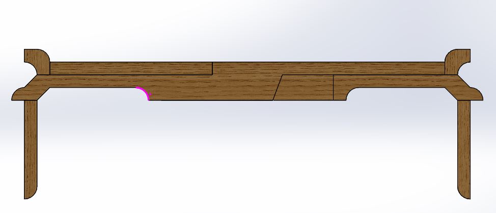鲁班将军案模型MF60