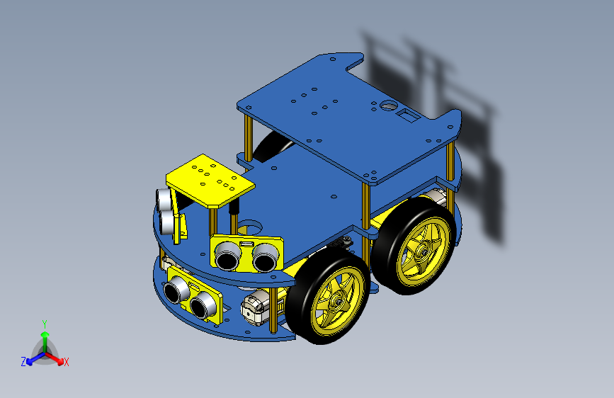 Arduino智能小车模型MF