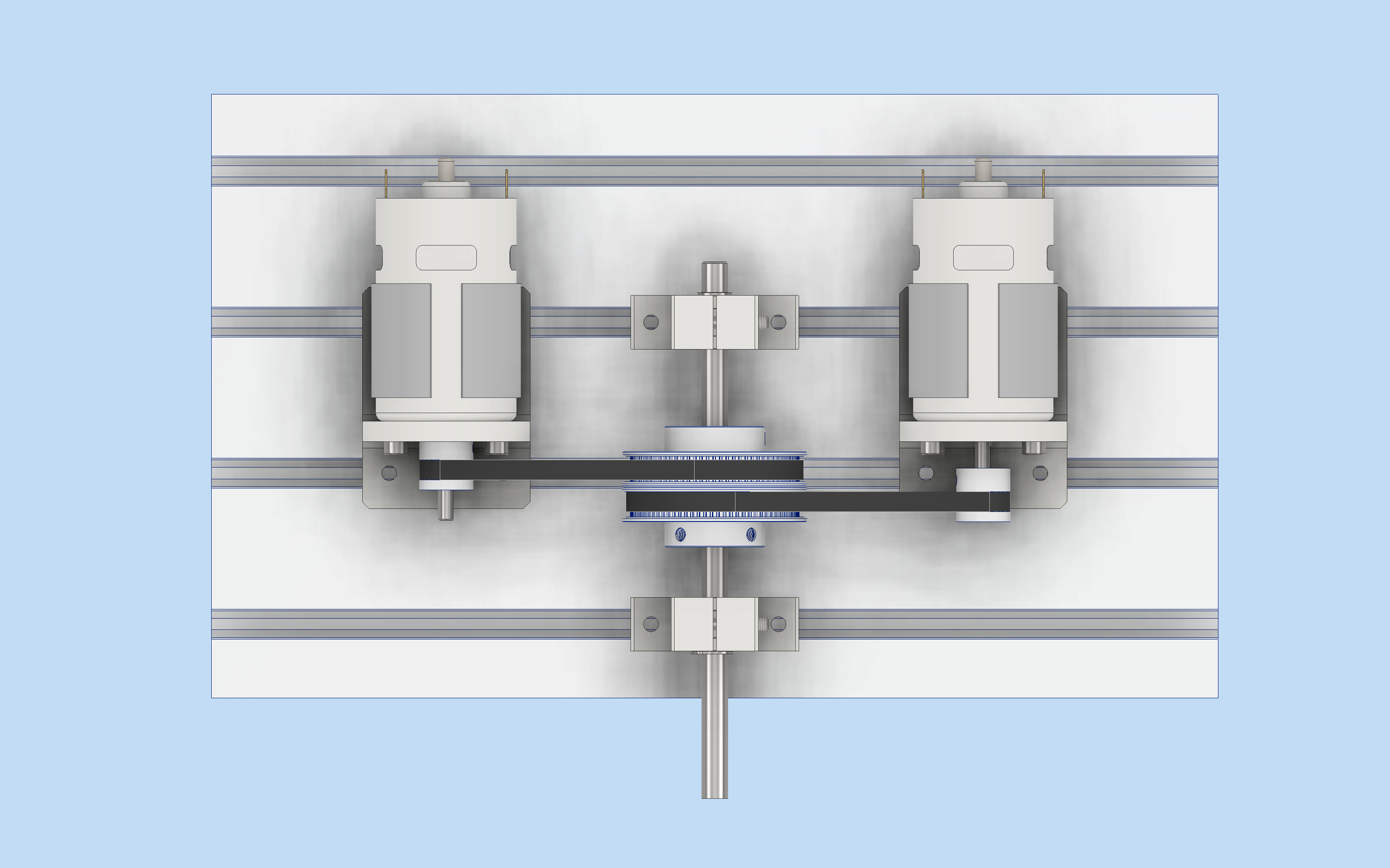 双电机轴驱动系统