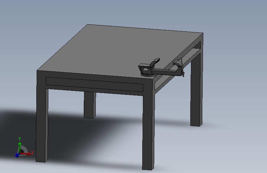 机械加工夹具 3D模型SolidWorks三维设计图