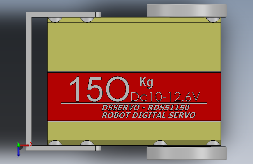 DSSERVO - RDSS1150 机器人数字伺服 DC10-12.6V