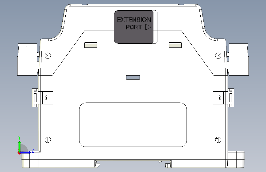 DELTA_IA-PLC_DVP06PT-E2 左侧视图