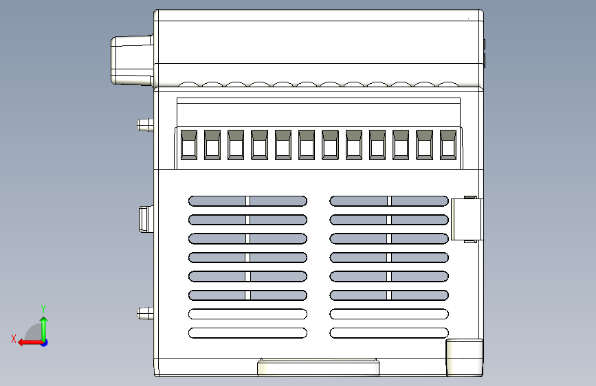 DELTA_IA-PLC_DVP06PT-E2 背面视图