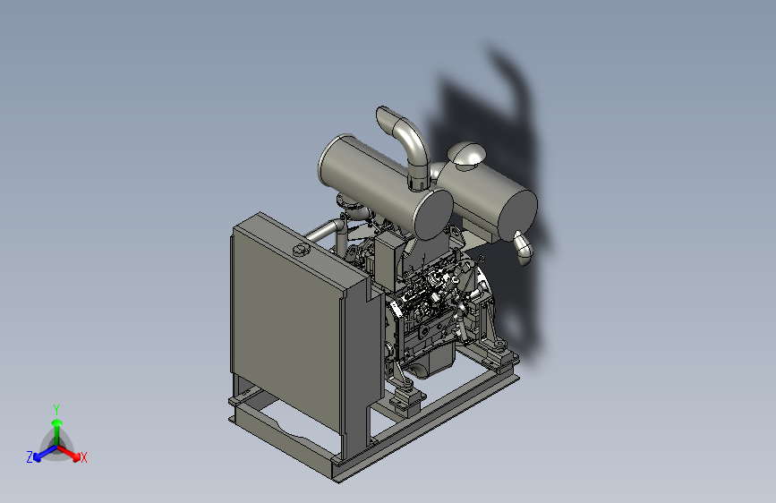 康明斯发动机70KW