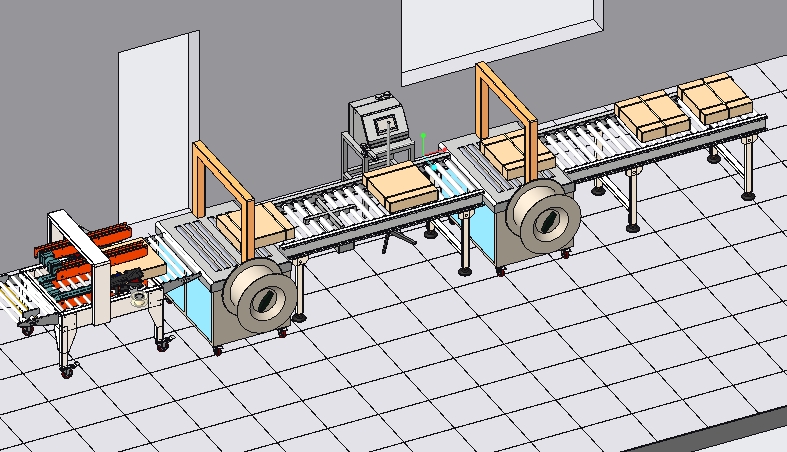 纸箱包装码垛机