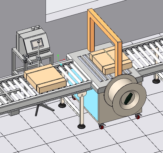 纸箱包装码垛机