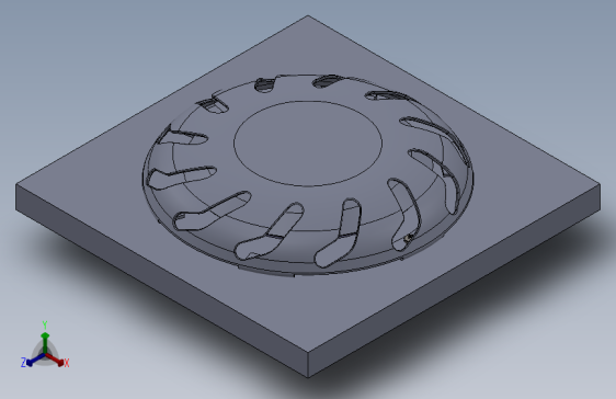 Saare游艇甲板出水孔 3D模型SolidWorks三维设计图