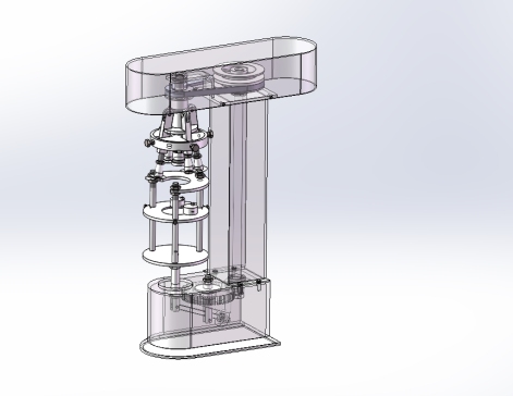 酒瓶旋盖机的设计含开题、SW三维及9张CAD图