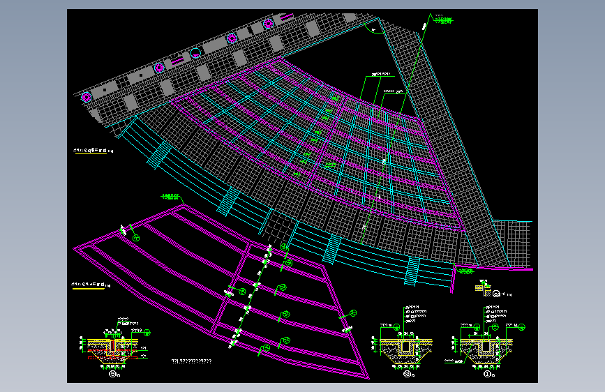 10种旱喷景观水池设计CAD图纸 CAD图纸（AutoCAD-ZWCAD设计