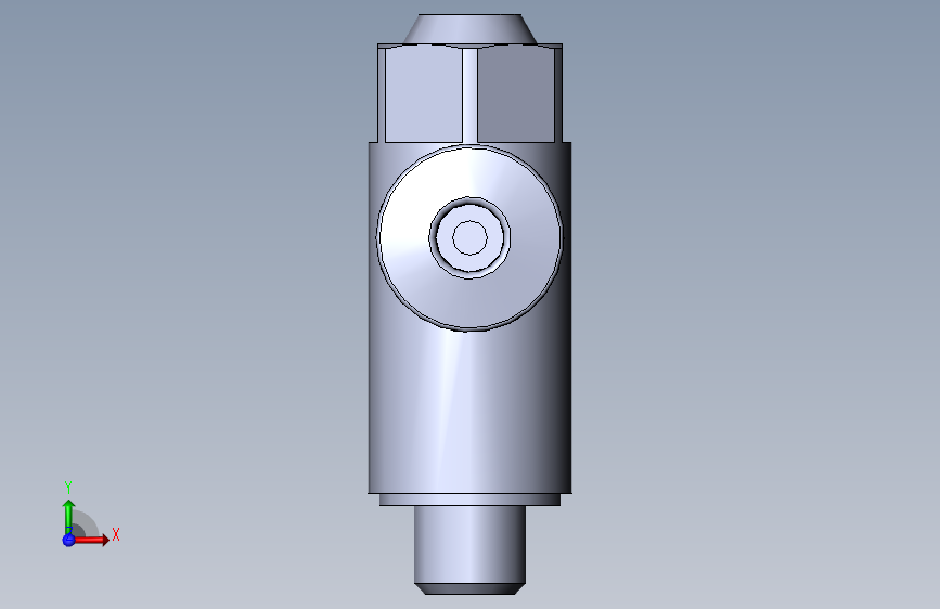 费斯托节流阀调速阀193137_GRLA-M5-QS-3-D_SOLIDWORKS 2020_模型图纸下载 – 懒石网