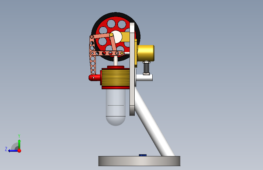 斯特林发动机vertical-stirling-engine-12 2 SW