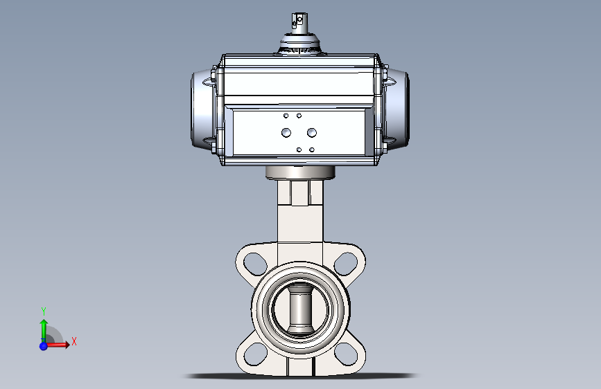 Burkert+型+8802,+DN50+蝶阀,+带气动控制器和电动执行器