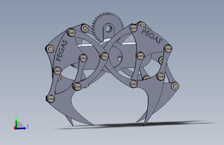 【非标图纸】-爬行机器人（solidworks）