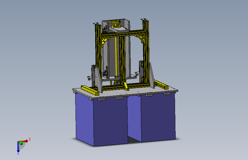 弹匣升降机机构3D模型图纸 STEP格式