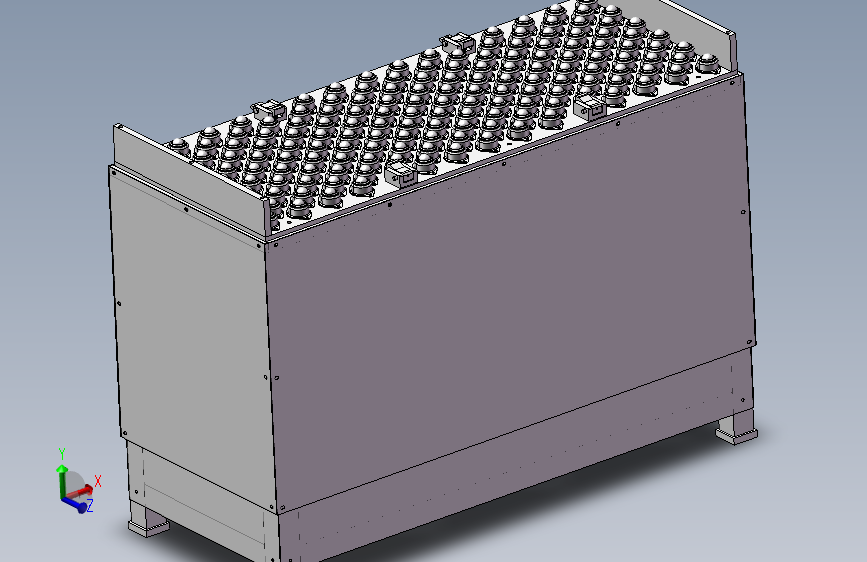 发动机缸盖罩升降机3D模型图纸 STEP格式