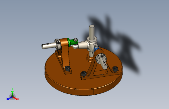 ball joint transmission球头传动机构3D图纸 多种格式