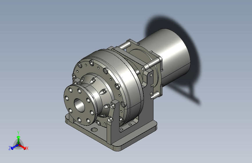 mkii-wip摆线传动结构3D数模图纸 STEP格式
