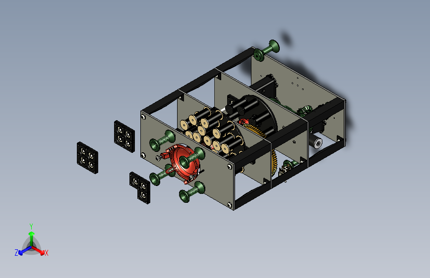 粘式保险丝绕线机visco-fuse-winding-模型格式为 stp f3d stl