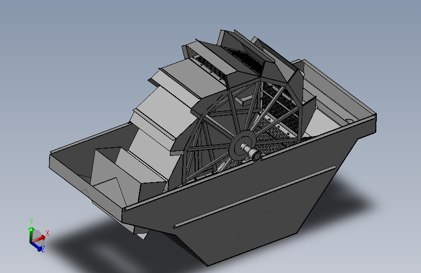 砂分离机sand-separator-2831-模型格式为 stp sw