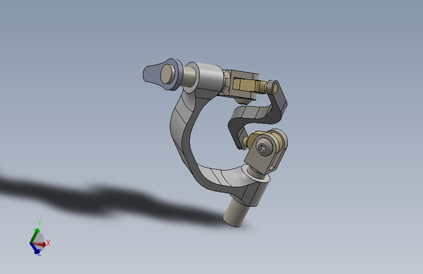 匀速90度无齿轮传动机构3D数模图纸 Solidworks设计