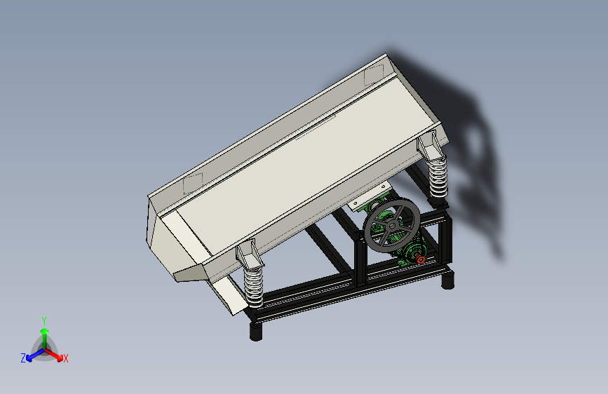 重力分离器3D模型图纸 STEP格式