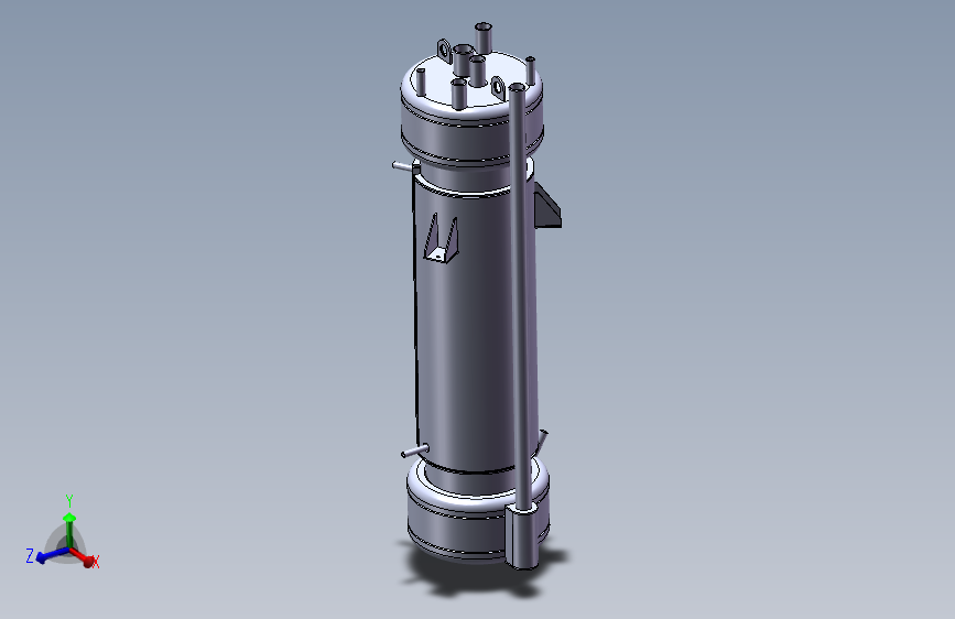 分离器分离设备separator-complete-model-1833-模型格式为 sw