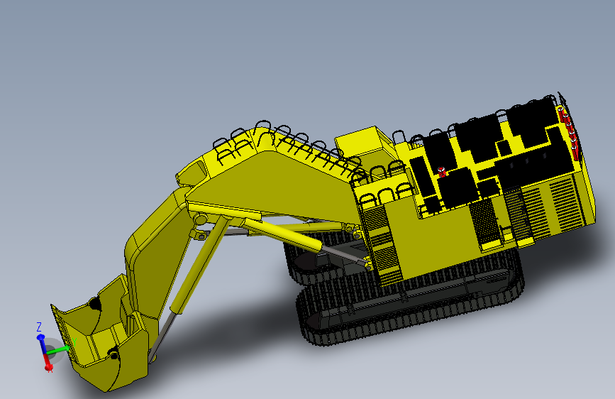 PC8000-11挖掘机 CATIA