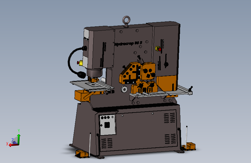 冲床GEKA P80Spunch-machine-geka-p80s-模型格式为 stp