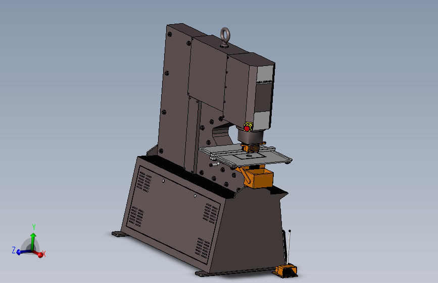 冲床GEKA P80punch-machine-geka-p80-模型格式为 sw stp