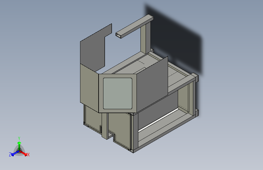 缠绕机 绕线机90115001-winding-machine-for-模型格式为 stp