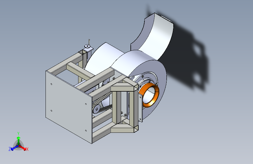 缠绕机 绕线机winding-machine-1833-模型格式为 igs rpt