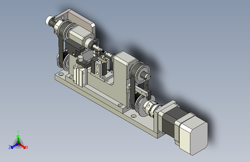 电机绕线机spindle-unit833-模型格式为 stp