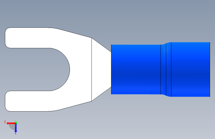 接线端子spade-terminals-insulated-non-insulated-1 4 SW 背面视图