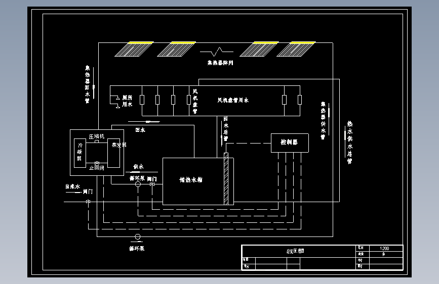 某高校实验楼太阳能辅助空气源热泵供暖系统设计