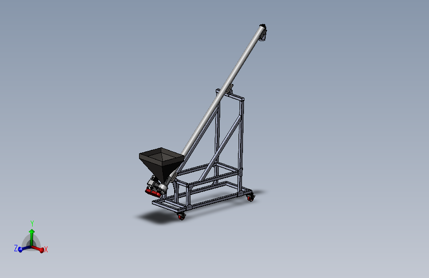 输送机 输送设备conveyor-271020-1-模型格式为 sw